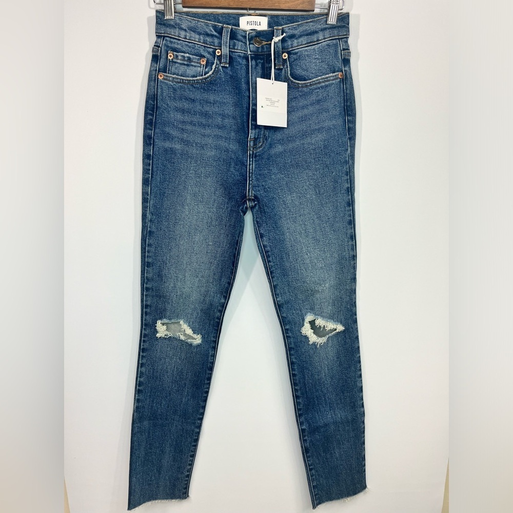 NWT Pistola Cara “Surrender” High Rise Vintage Skinny 5 Pocket Jeans Size 26/2